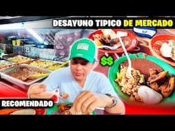 🤤Los Mejores DESAYUNOS TIPICOS de EL SALVADOR están en los MECADOS🤑*Riquísimo por cierto*