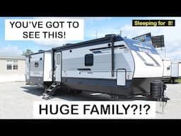 2 Bedroom Travel Trailer for a LARGE FAMILY! 2025 Palomino Puma 32BHFS