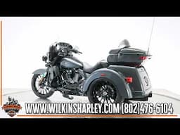 2025 Tri Glide Iron Horse Metallic Vivid Black