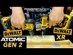 Dewalt Atomic Gen2 vs Dewalt XR Impact Driver with PowerStack STAFDA 2021