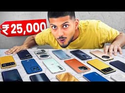 5 Best Smartphones Under ₹25,000 !