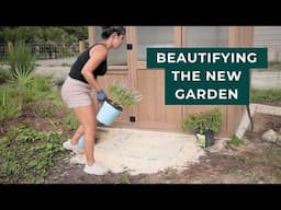 Landscaping the Greenhouse and Planting the Garden Arches 🌱🌺🌻