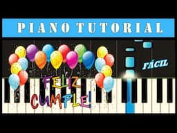 FELIZ CUMPLEAÑOS // Notas Musicales // Piano Tutorial // Un REGALO que podría SALVARTE Algún Día  😱