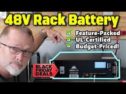 SunGoldPower 48V 100Ah Rack Battery:  Full-featured | UL Certified | Budget Priced! SG48100P