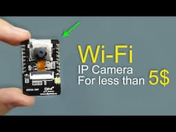 Cheap Wi-Fi IP Surveillance Camera (Very little DIY needed)