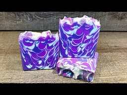 Cold Process Soap “Frosted Sugarplum”