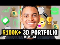 How to Create A $100k+ Portfolio for 3D Animation And Rendering