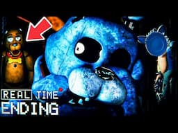 I BEAT "FNAF in Real Time" BUT IT BROKE ME! (Ends & Secrets!)