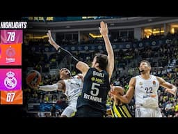 Fenerbahce 78 - 67 Real Madrid | Jornada 26 EuroLeague