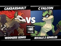 Wrath 2025 TOP 8 - CakeAssault (Forsburn) Vs. C.Falcon (Maypul) Rivals of Aether II - RoA2