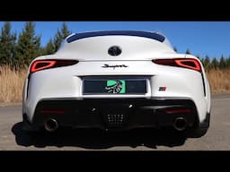 600HP TOYOTA SUPRA FULL SOUND VIDS AND DONUTS!!!