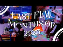 LAST FEW MONTHS OF 2023 MEGA ART MUSIC TATTOO TRAVEL VLOG EXTRAVAGANZA RAAAAHHH