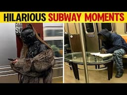 The Wildest Things Caught on the Subway || Funny Daily