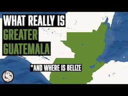 Greater Guatemala: Is Belize Going to Disappear from the Map?