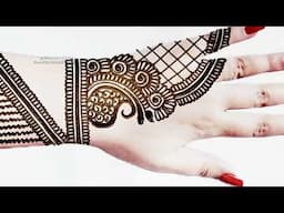 Shivratri Special Mehndi Design for hands| Most beautiful Mehndi Designs | New mehndi design