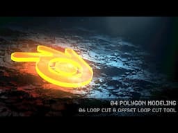 Blender Fundamentals - Loop Cut & Offset Loop Cut Tool (Demo lesson)