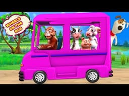 The Bus Song - | Wheels On The Bus Nursery Rhymes & Kids Songs