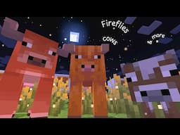 NEW Animals & Plants in Minecraft 🐮 Fireflies, Cows, Pigs & More!