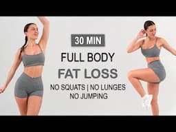 30 Min Full Body Fat Loss 🔥| All Standing, No Jumping, No Squats, No Lunges | Super Sweaty + Fun