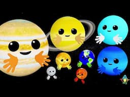 Planets for Babies 🪐🌎🔴 | Planets Mercury Venus Earth Mars Jupiter Saturn Uranus Neptune #atoyday