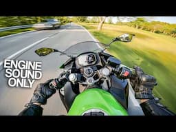 Kawasaki Ninja 500 sound & quick review [RAW Onboard]