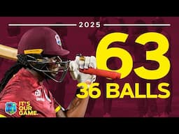 Joy For Joesph | 63 Off 36 Destructive Batting | West Indies Women v Bangladesh Women