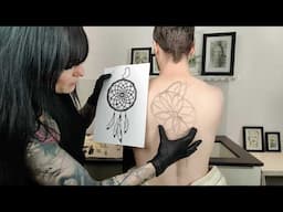 Back Tattoo In Its Own Unique & Weird Way ASMR