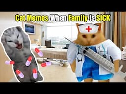 Cat Memes When Family is SICK