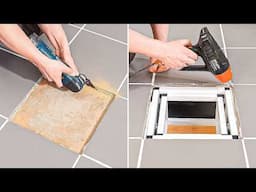 DIY Secret Tile Storage: The Ultimate Home Upgrade!