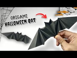 Halloween Origami Bat - Easy Origami Tutorial for Spooky Paper Decor