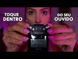 ASMR TOQUES DENTRO DO SEUS OUVIDOS (SEM FALA)