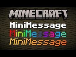 How To Use MiniMessage Chat Format for Minecraft