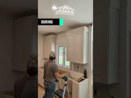 Before, During, and After Kitchen, Storage, and Laundry- JOMA Construction - Athens Georgia