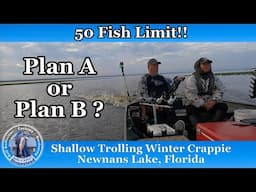 Limited Out (50 Fish) Winter Crappie on Newnans Lake