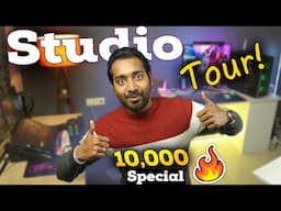 10K Special🔥 - YouTube Studio/Gaming Room Tour | QnA Announcement