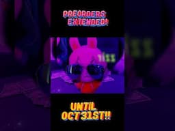 My Plushie Just Got EXTENDED! 🎃 (Until Halloween ONLY) 🎃