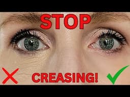 HOW TO CONCEAL UNDER EYE TEAR TROUGHS DARK CIRCLES ON MATURE EYES