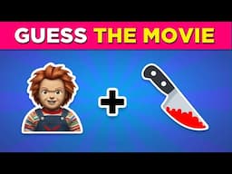 Guess the Scary Movies by the Emojis 😱 Quiz Rainbow