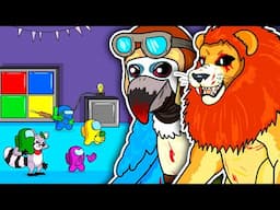 AMONG US in INDIGO PARK vs MOLLIE MACAW & LLOYD THE LION  | Toonz Animation