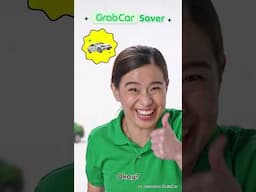 IT'S SAVIING with GrabCar Saver with up to 15% cheaper fares every day.