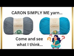 Quick YARN REVIEW | CARON Simply Me | Have you tried it?