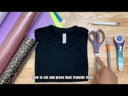 How to Make a Shirt with Cricut and Heat Press | Start a Clothing Brand with a Cricut