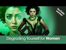 Degrading Yourself for Women | YOUTUBE EDIT | Female Supremacy Training for Beta Males