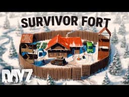 Building The ULTIMATE Survivor Fortress! - DayZ (Movie)