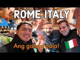 FIRST TIME IN ROME ITALY: Ang ganda!