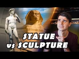 Statue vs Sculpture explained in 3 minutes