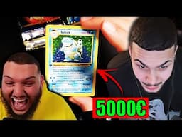 ICH HABE EINE 5000€ POKEMON KARTE GEZOGEN