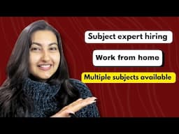 Work from home tutor hiring | Chat based job | Doubt solving job | Job for freshers #jobforfreshers