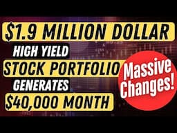 My $1.9 Million Stock Portfolio Unveiled | $40,000/Month Passive Income - UPDATE #44