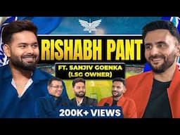 Rishabh Pant on being the Most Expensive IPL Player, LSG Captain & Winning IPL ft. Dr Goenka